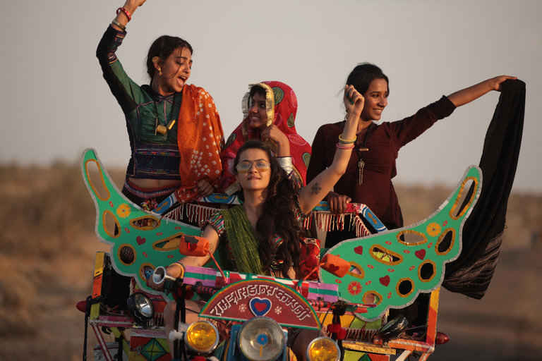 Parched depicts the lives of three women in their pursuit of freedom and salvation