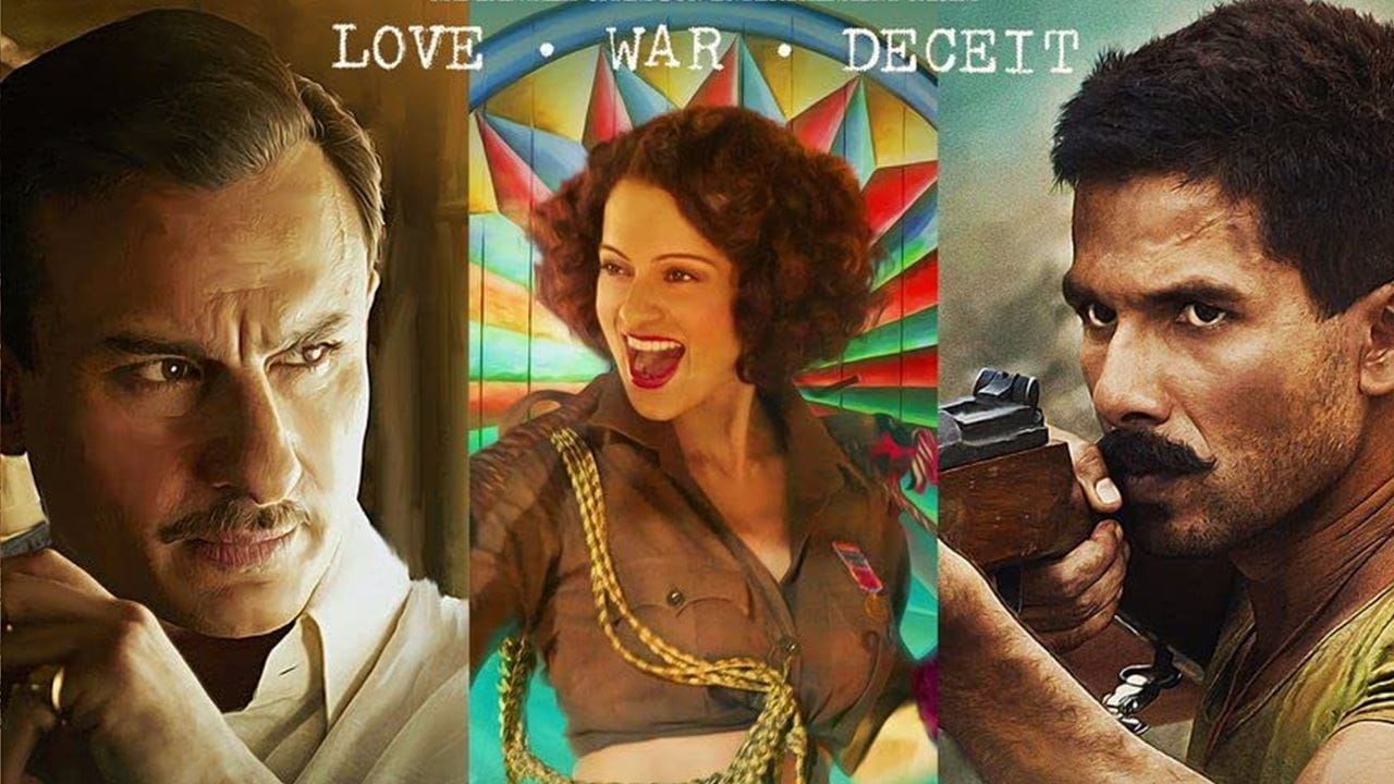 Rangoon Is A Love-Triangle. Not a Biopic or a World-War-II Movie. That’s A Little Disappointing!